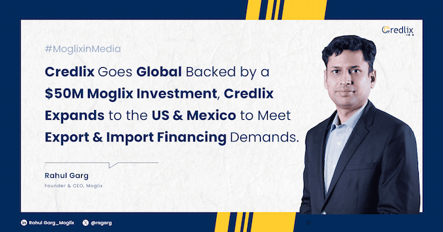 Global Supply Chain Financing Platform Credlix Launches its Operation in US and Mexico.