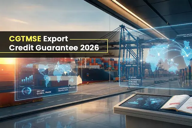 CGTMSE Export Credit Guarantee 2026: How MSME Exporters Can Access 85% Cover on Bank Financing