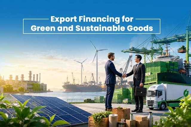 Export Financing for Green and Sustainable Goods