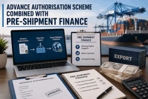 Advance Authorisation Scheme Combined With Pre-Shipment Finance