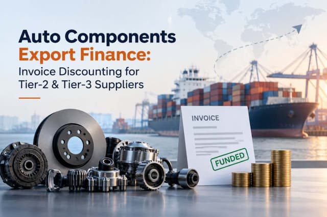 Auto Components Export Finance: Invoice Discounting for Tier-2 and Tier-3 Suppliers