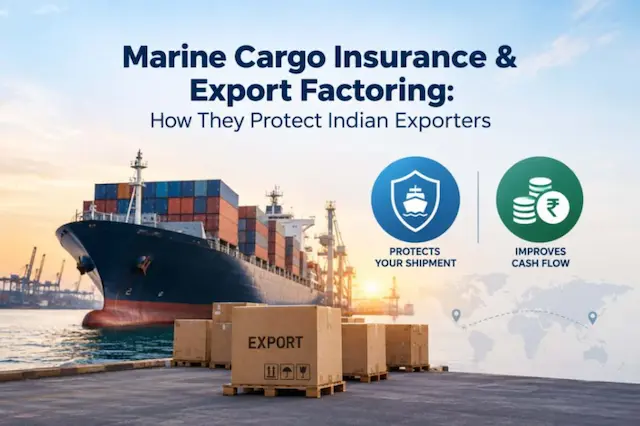 Marine Cargo Insurance and Export Factoring: How They Protect Indian Exporters